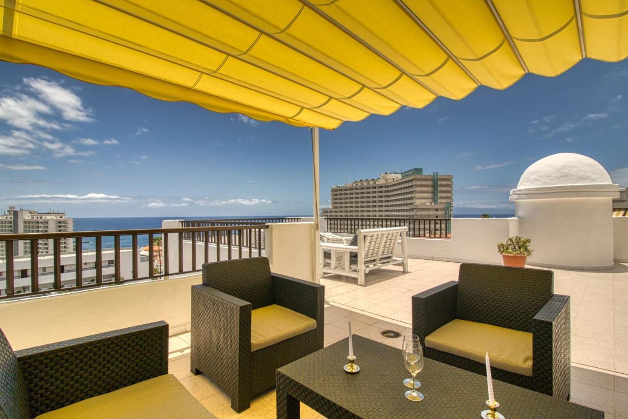 Penthouse Sea View Jacuzzy Terrace & Pool Apartment Playa Feñabe Exterior foto