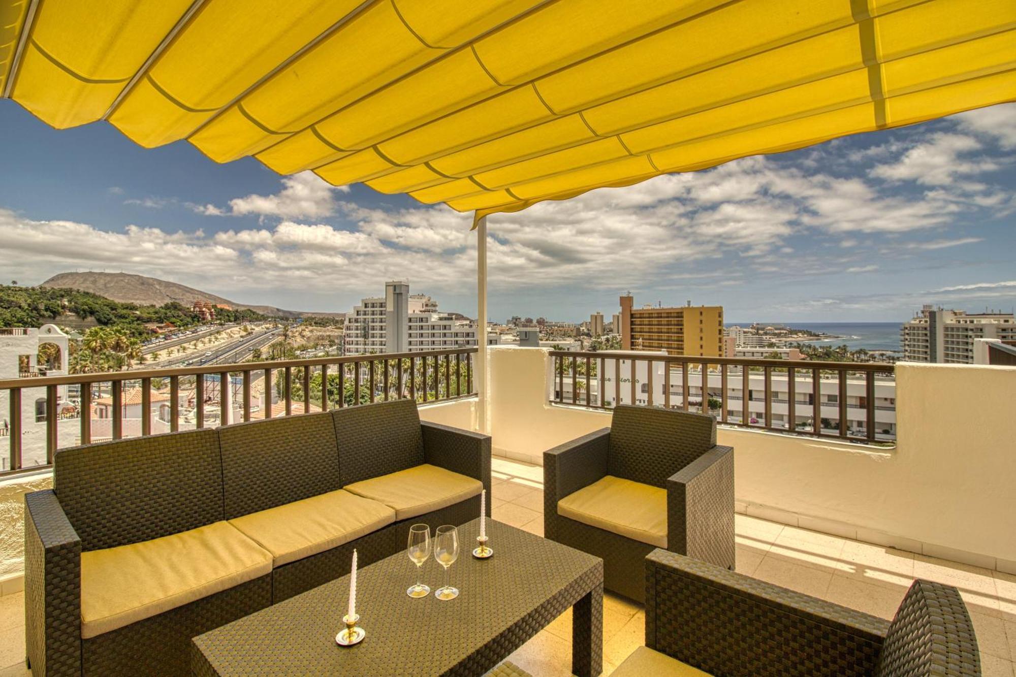 Penthouse Sea View Jacuzzy Terrace & Pool Apartment Playa Feñabe Exterior foto