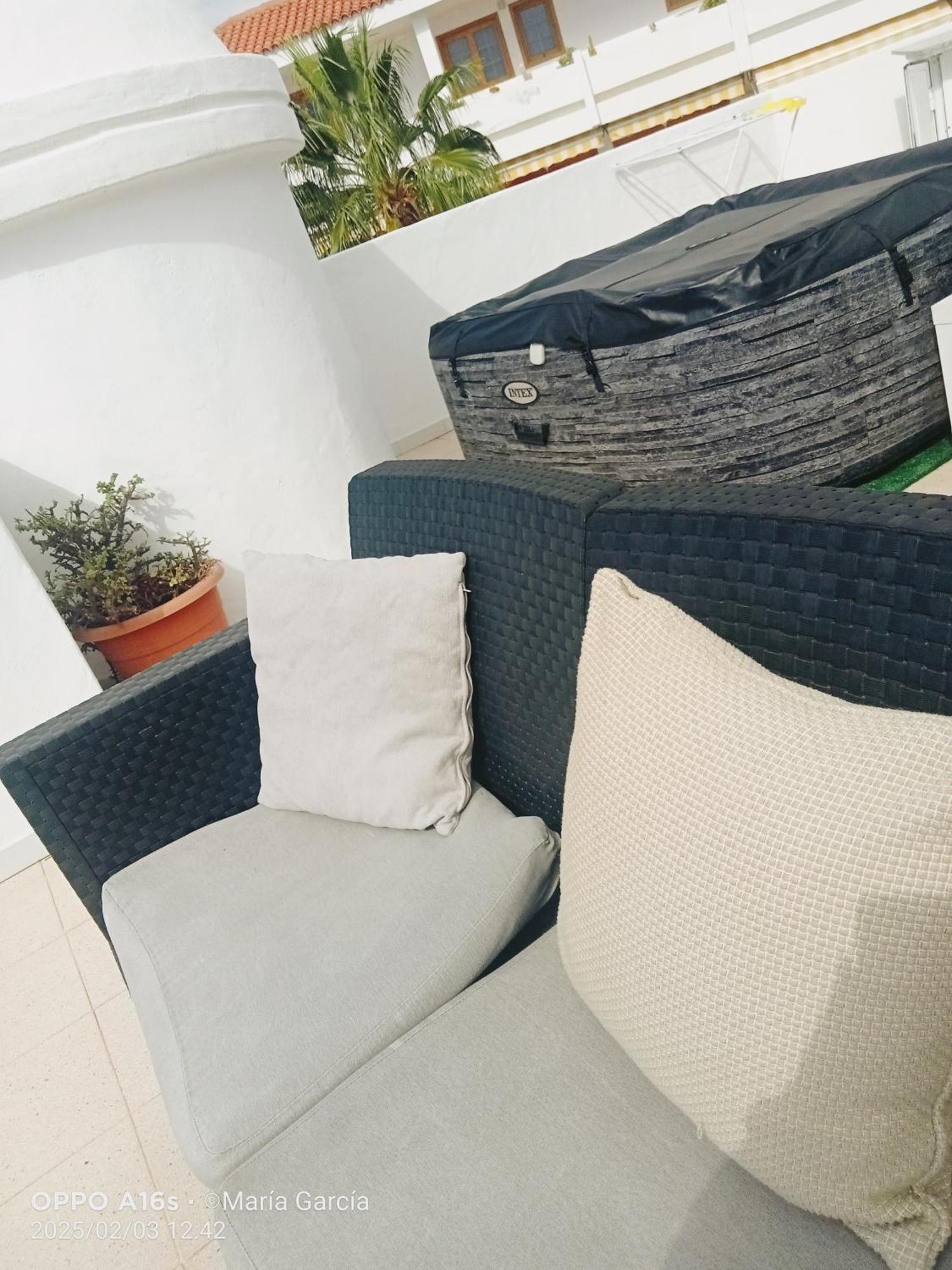Penthouse Sea View Jacuzzy Terrace & Pool Apartment Playa Feñabe Exterior foto