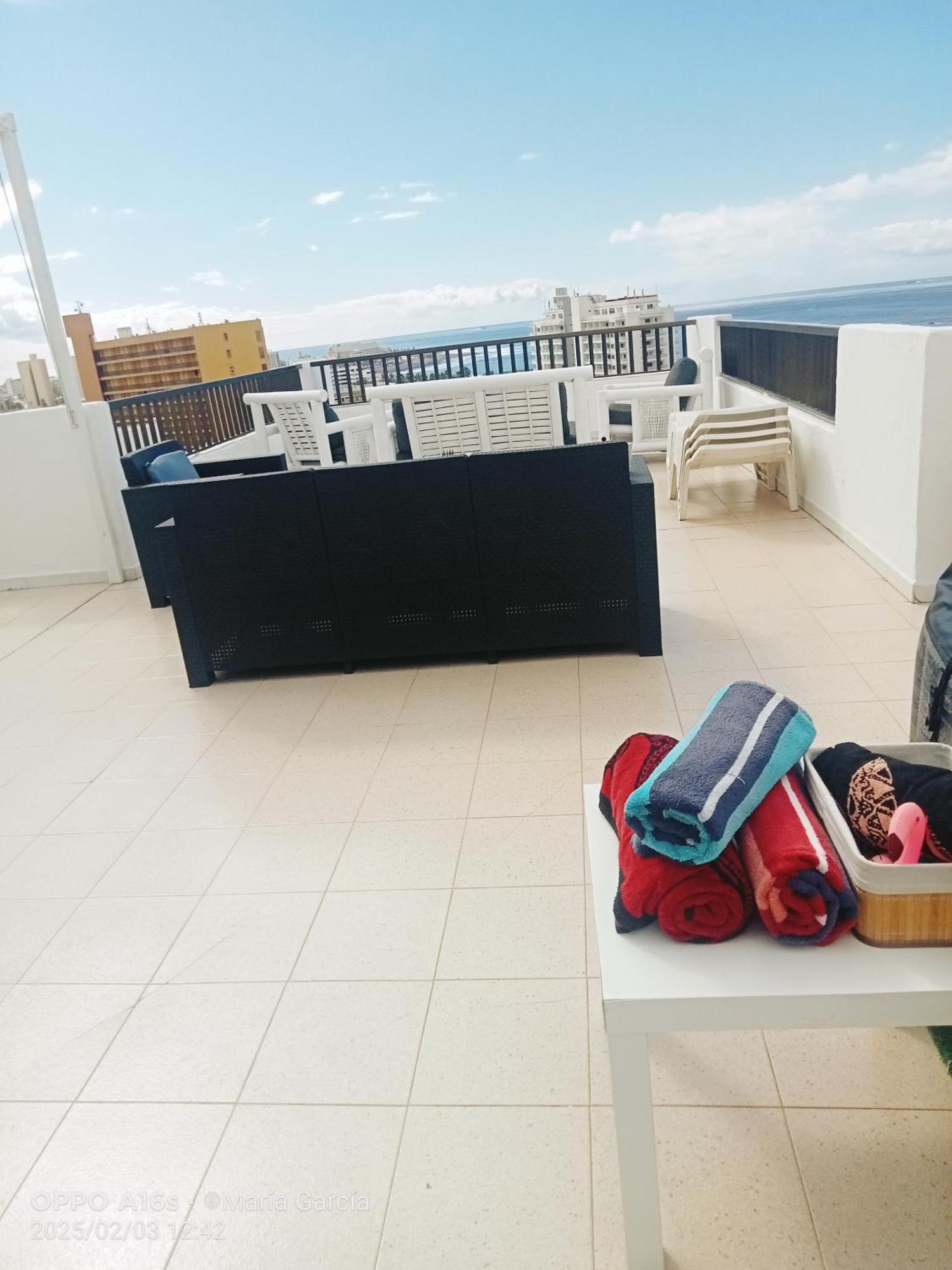 Penthouse Sea View Jacuzzy Terrace & Pool Apartment Playa Feñabe Exterior foto